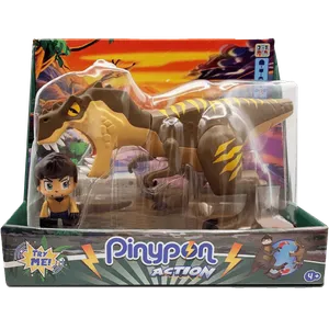 Dinosaurio de Juguete PinyPon Action T Rex Famosa con Sonido + Figura de Niño